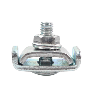 网格墙靠镀锌不锈钢卡扣网格桥架通用固定配件钢网锁扣连接扣开放式网格线槽连接件304不锈钢卡扣