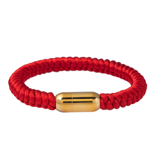 藏式金刚结红手绳手工编织红绳手链本命年挂件手腕绳红色手绳男款