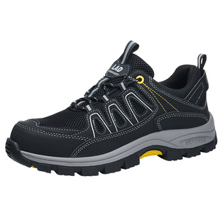 雷安盾劳保鞋男士防砸防刺穿钢头四季透气舒适软底工地工作防护鞋