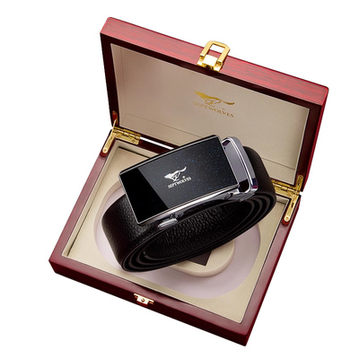 七匹狼真皮高档礼盒潮流男士皮带