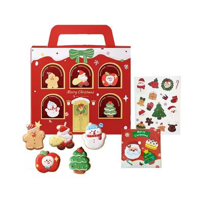 鲸语姜饼人曲奇饼干礼盒零食送女友男闺蜜高级感新年礼物伴手礼