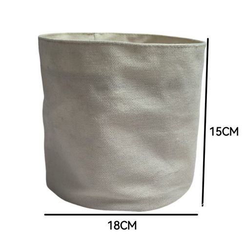 帆布加厚敞口菜篮子内胆包便携手提内衬包收纳收纳包袋中圆桶旅行