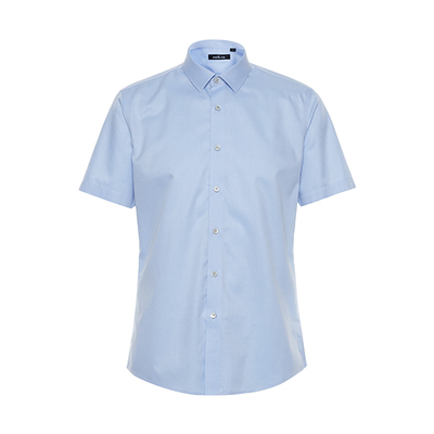 卡利斯特短袖易打理全棉衬衫