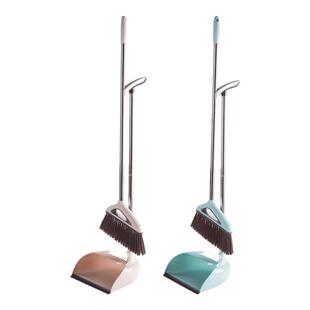 带刮齿簸箕扫把套装 家用扫地清洁工具 笤帚软毛扫帚苕帚撮箕组合