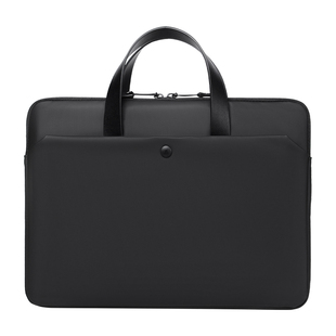 商务手提电脑包16寸15.6男适用于华为matebook14苹果macbook pro联想小新air13戴尔15简约轻便笔记本包内胆包