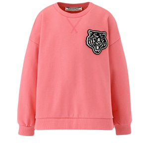 Onitsuka Tiger鬼塚虎SWEAT TOP儿童套头圆领卫衣
