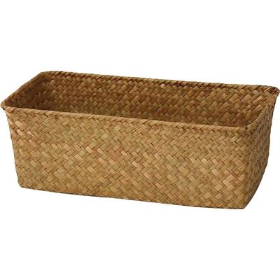 厨房蔬菜篮草编收纳盒桌面杂物篮