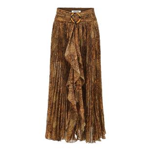 SHRO ENROEscape in ease 波嬉风中古碎花长半裙银泰百货 301469