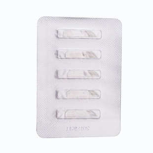 正品手工纹绣针片极细弯弯绣刀片5片/版纹绣专用针片单排17针