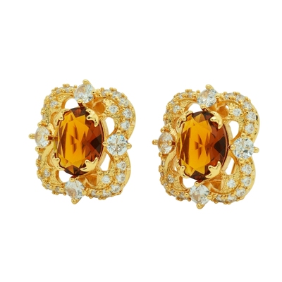 维多利亚风格古董耳饰秋冬搭配