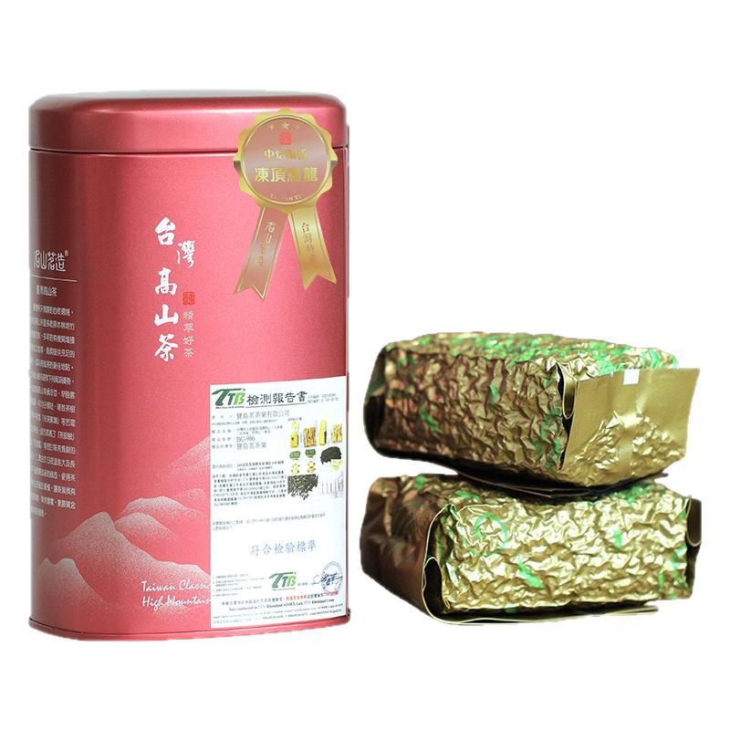 台湾中熟香冻顶乌龙茶传统炭焙