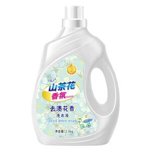 5斤装超值大桶装山茶花洗衣液