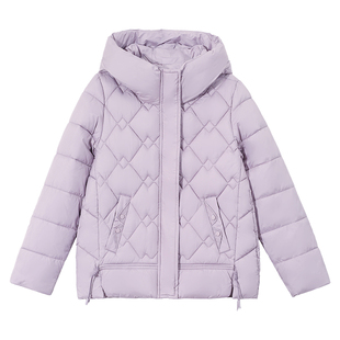 短款小棉袄女款2025新款冬季羽绒棉服红色妈妈棉衣冬装保暖外套