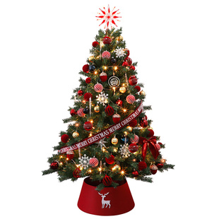 新款圣诞树家用客厅仿真摆件2025圣诞节ins风装饰diy挂件套餐大型