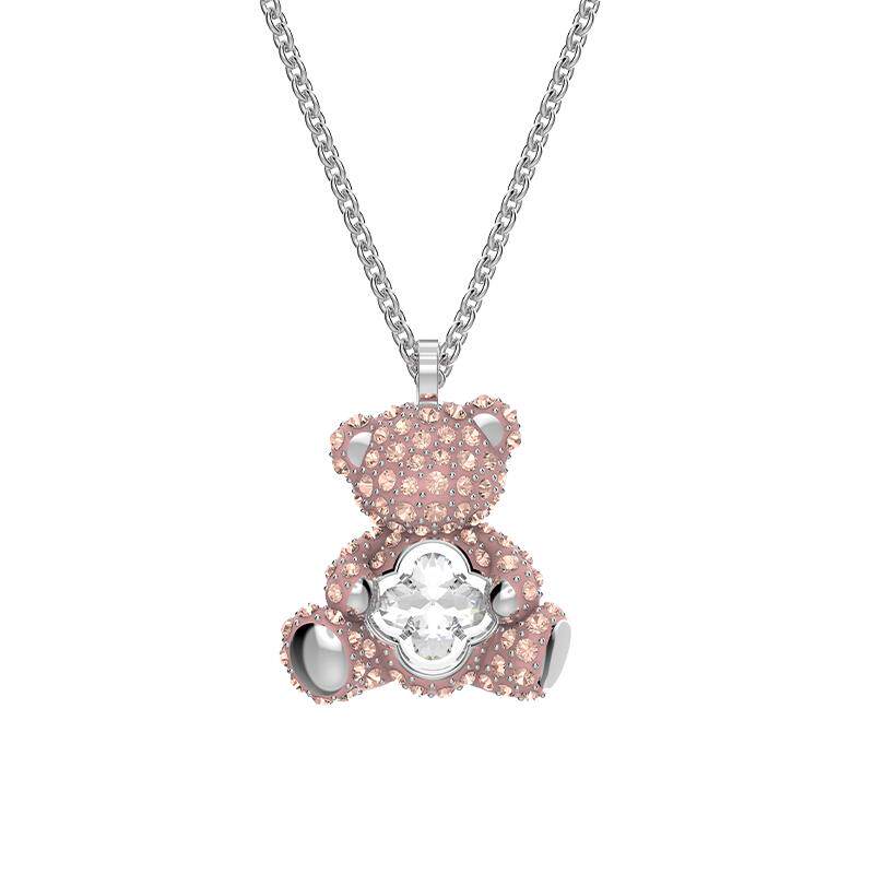 泰迪熊项链Swarovski/施华洛世奇