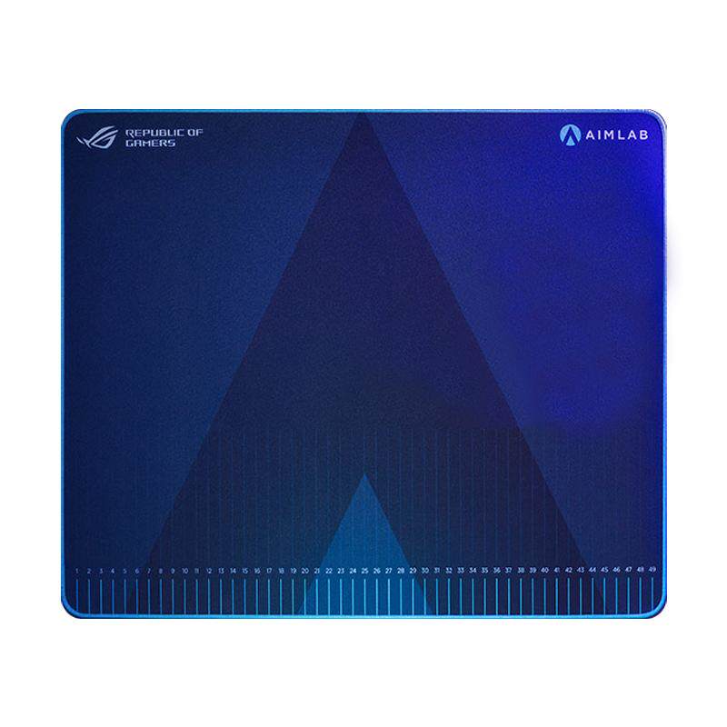 ROG画影ACE AIMLAB 合作版表面纹理三重防护橡胶底胶鼠标垫华硕