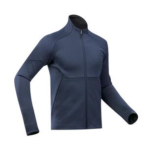 迪卡侬户外徒步抓绒衣加绒透气保暖外套休闲夹克ODF