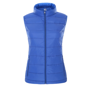 传淇/COYACAL包邮防钻绒女轻薄修身羽绒马甲轻羽绒背心秋羽绒