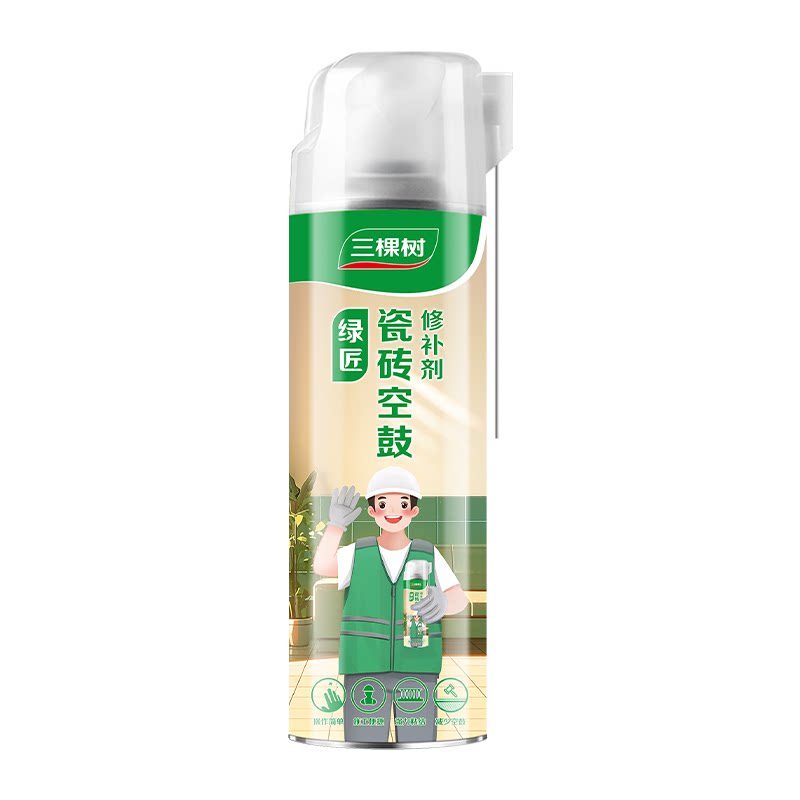 三棵树瓷砖空鼓专用胶强力粘合剂地砖翘起修复胶注射填充修补剂