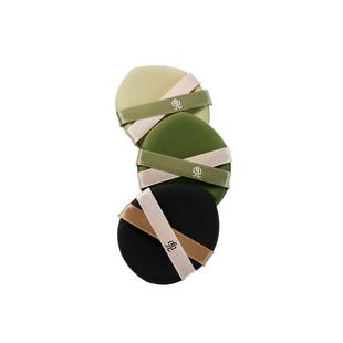 星兜双丝带泡水大粉扑气垫粉扑粉底专用上妆海绵XL大号粉扑3片装