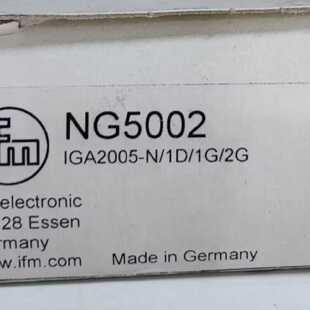 议价IFM N0533A NF5004 NG5002 全新原装正品易福门