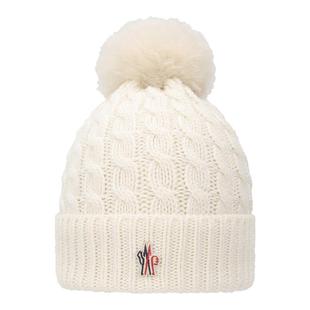 Moncler盟可睐 女士绒球帽子针织帽便帽 3B00012 0402A