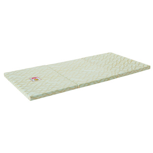 海马牌CRT折叠三折床垫 两面适中偏硬便携收纳(两种布色随机发)