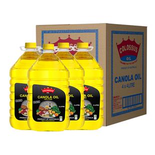 澳洲原装进口colossus皇冠巨人非转基芥花籽油食用油家用整箱发货