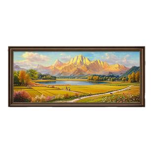 梵高丰收大芬村手绘油画工笔画客厅挂画沙发背景墙装饰画2026新款