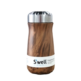 美国品牌新款保温杯Travelers 三代大肚杯 柚木色 旅行者 宽口杯