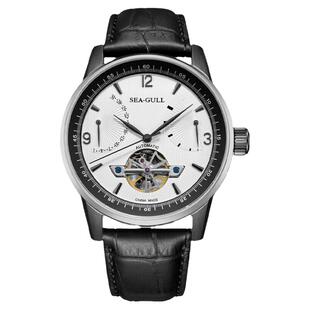 海鸥表手腕机械巨匠系列单历势能镂空自动机械表飞轮皮带男表1327