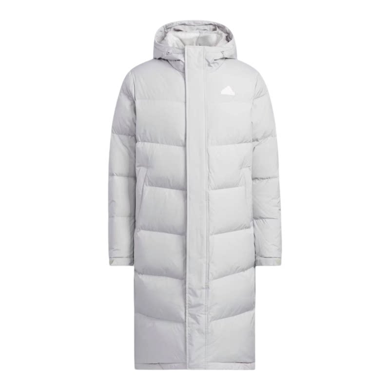 Adidas阿迪达斯正品秋冬季长款男女同款户外休闲运动羽绒服KQ5537