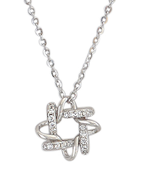 无怯纯银925银抗过敏气质项链