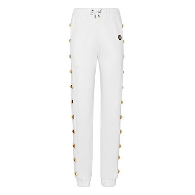 PHILIPP PLEIN 女士铆钉装饰运动裤