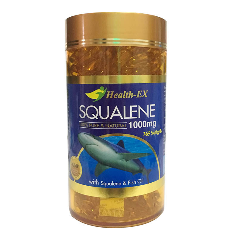 澳门代购 澳洲Health-EX角鲨烯鲛鲨烯365粒SQUALENE1000mg 附小票