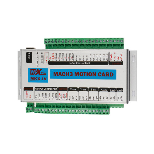 MACH3系统USB接口板雕刻机CNC控制板运动控制卡数控4/6轴控制系统