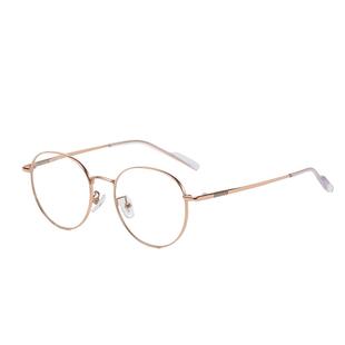 帕莎新款金属大框瘦脸简约超轻ins风可配近视度数眼镜女PJ75090