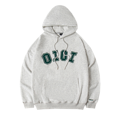 【官方正品】oioi卫衣女连帽加绒rose朴彩英同款5252秋冬情侣外套