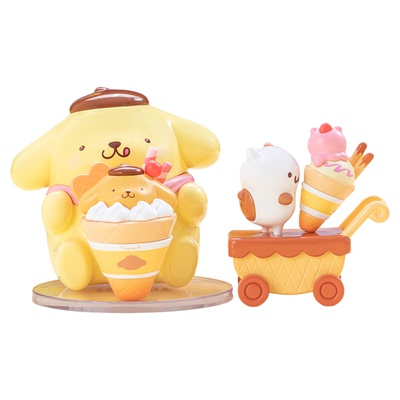 TOPTOY三丽鸥家族转转温泉系列手办盲盒hellokitty桌面摆件礼物女