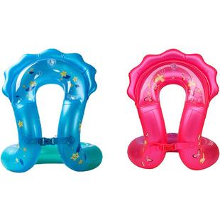 幼儿童游泳圈防侧翻2-3-6岁小孩专用腋下加厚宝宝充气5手臂浮圈10
