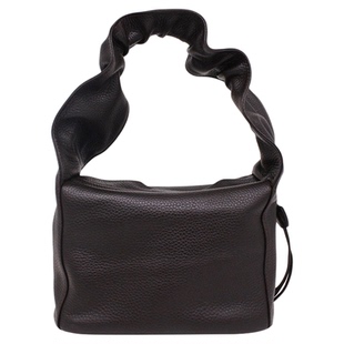 PANLULUPAN小众设计饭盒包牛皮抽绳打结多用单肩腋下手拎女包简约