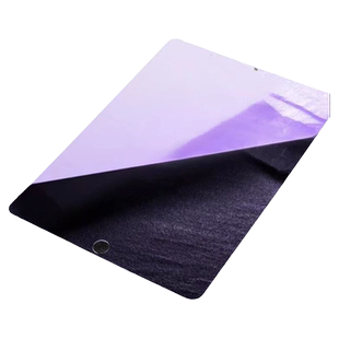 2022款iPad钢化膜10.2英寸Air5透明高清膜mini6绿光钢化玻璃air2保护膜2018款9.7适用于苹果air4紫光膜mini23