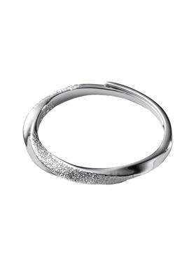 猫蛰S925银波光粼粼莫比乌斯戒指