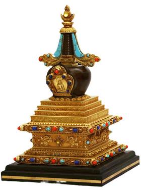 七寸十二寸菩提塔舍利塔佛塔铜