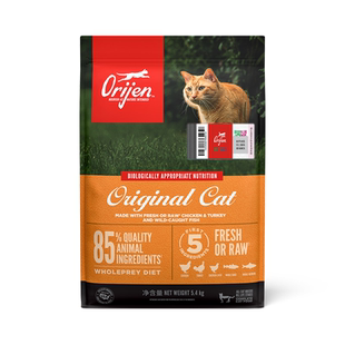 猫无忧 Origen原始猎食渴望鸡肉六种鱼低卡八重守护猫粮