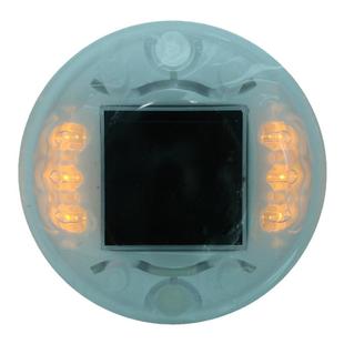 太阳能道钉PC塑料景观灯货车警示闪光灯道路隧道指引定制同步闪烁