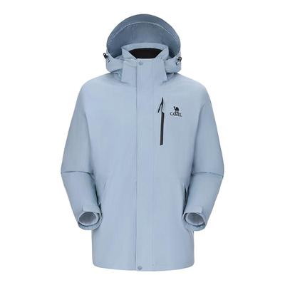 骆驼户外冲锋衣男女款三合一防雨可拆卸两件套3514系列登山服外套