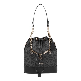 星期六抽绳水桶包2026新款包包高级感轻奢小众手提小拎包斜挎女包