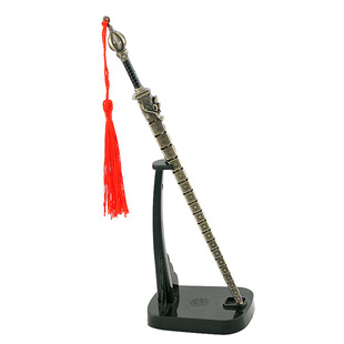 隋唐英雄传武器全套程咬金八卦宣花斧合金属武器模型儿童刀枪玩具