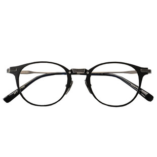 志明 x 复古纯钛眼镜 椭圆框近视男余文乐同款春娇Union Drx2068